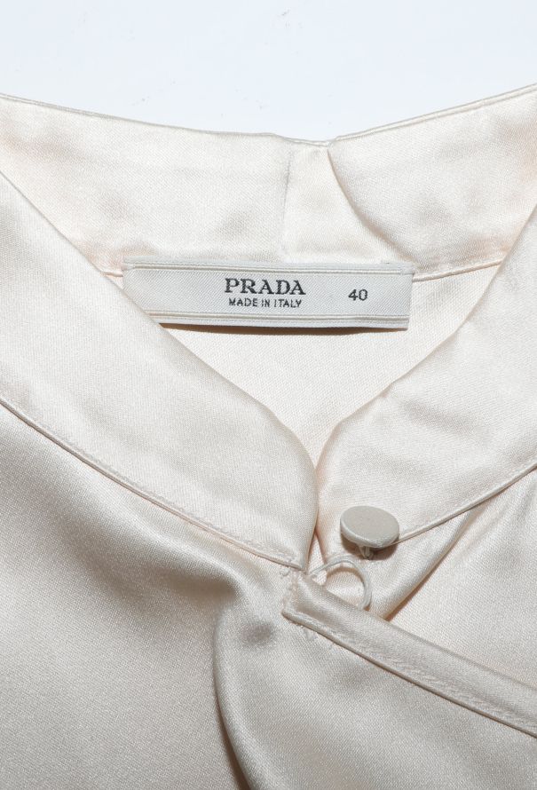 Prada S/S 2003 Silk Qipao Top - 5