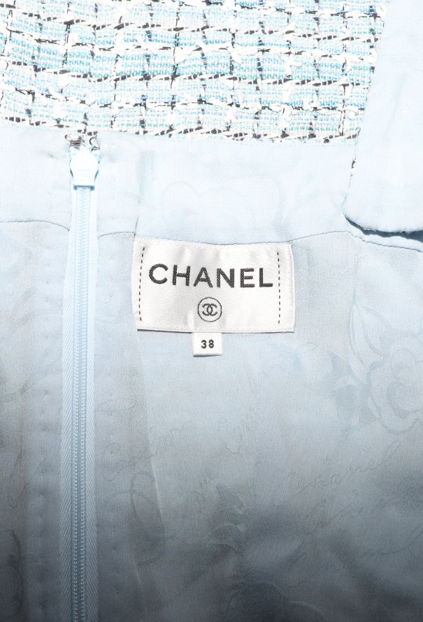 Chanel Resort 2019 'La Pausa' Tweed Belted Dress - 6 Chanel Resort 2019 'La Pausa' Tweed Belted Dress - 6
