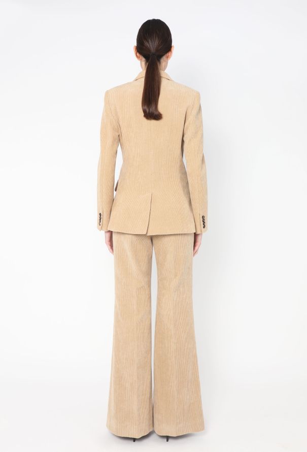Chloé Tailored Corduroy Suit, Pre-Fall 2023 - 7