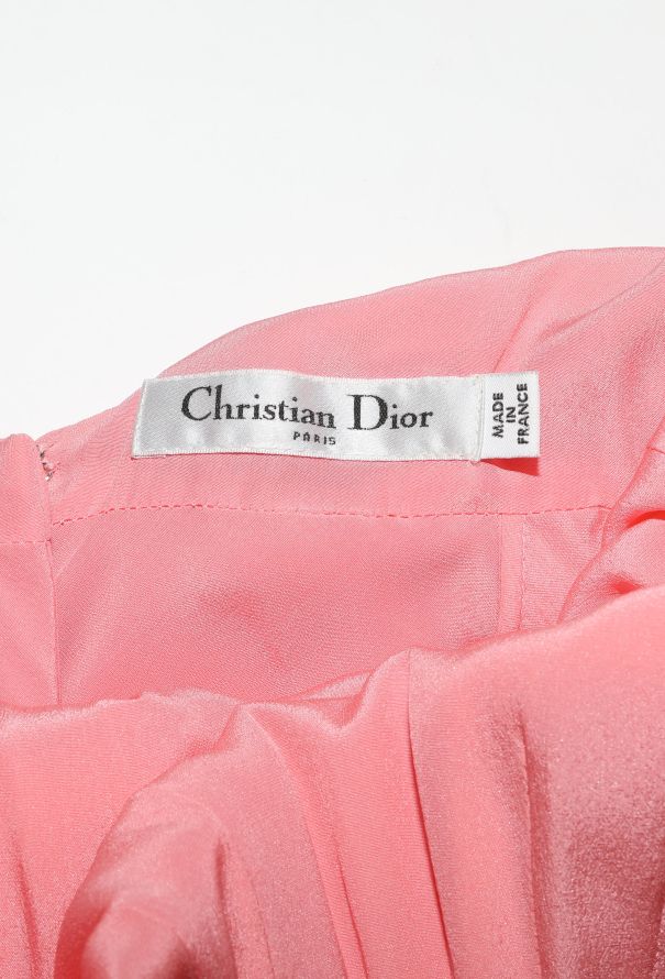 Dior 2016 Pleated Halter Bias Gown - 6 Dior 2016 Pleated Halter Bias Gown - 6