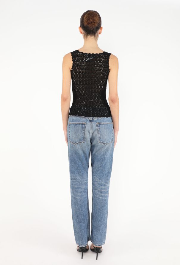 Dolce & Gabbana S/S 1997 Scalloped Crochet Top - 4