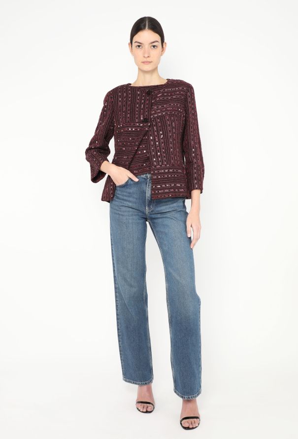 Chanel 2000 Sequin Tweed Jacket & Top - 2 Chanel 2000 Sequin Tweed Jacket & Top - 2