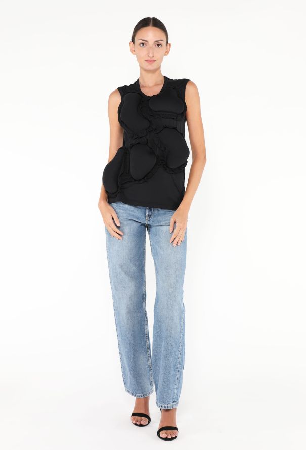 Comme des Garçons 2010 Padded Appliqué Top - 2