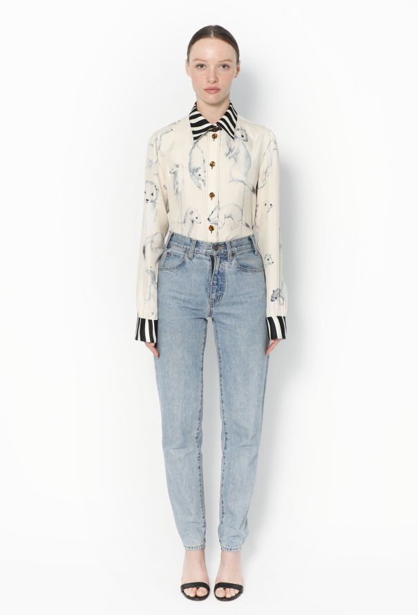 Céline Wonderland Silk Blouse, F/W 2015 - 4