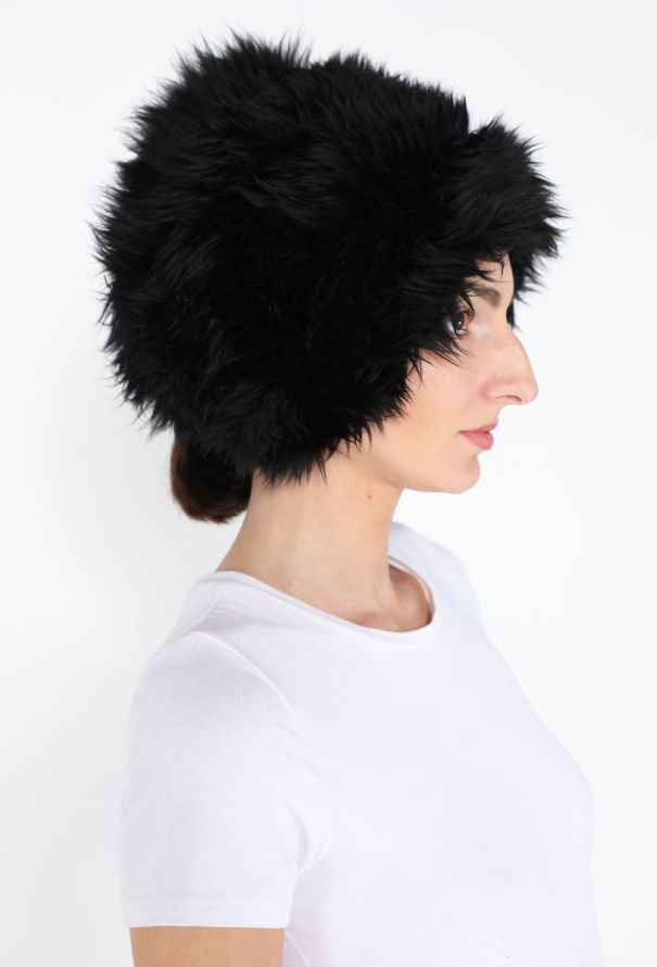 60's Tuscan Lamb Fur Cap - 4
