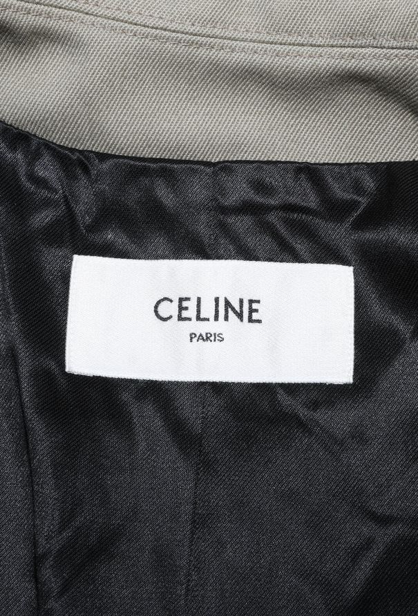 Céline Classic Twill Coat - 6