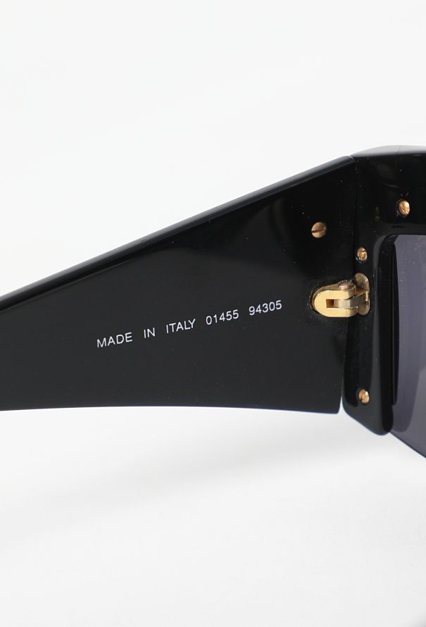 Chanel COLLECTOR F/W 1992 Leather Trim Sunglasses - 7