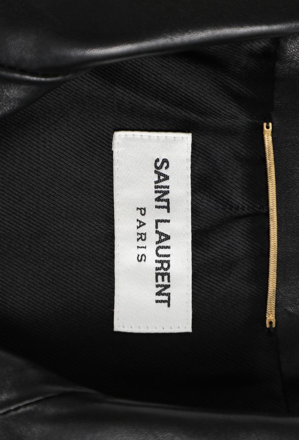Saint Laurent 2021 Leather Biker Jacket - 6