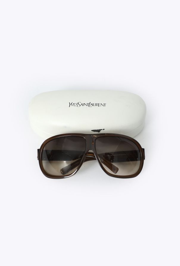 Saint Laurent Early 2000s Tom Ford Aviator Sunglasses - 6