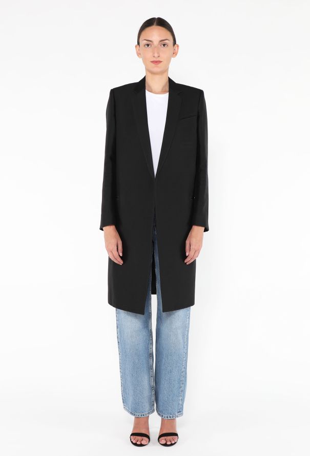Céline Wool Open Front Coat - 1