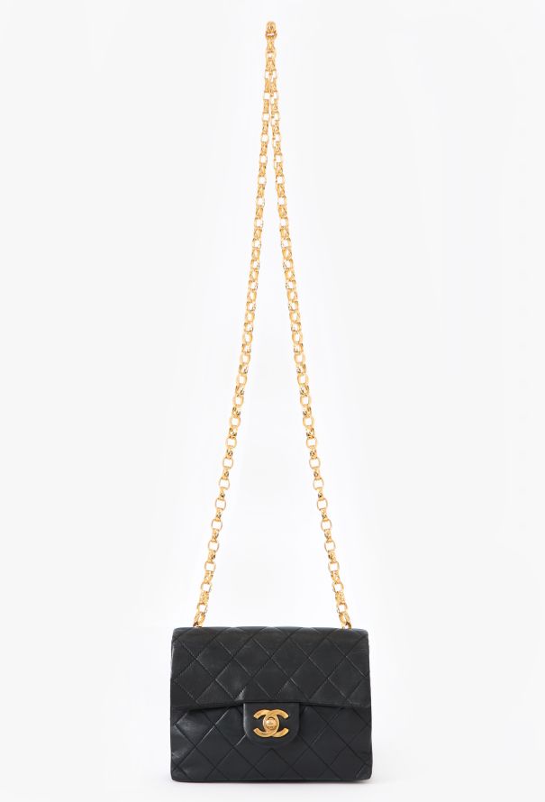 Chanel Black Mini Square Timeless Bag - 1