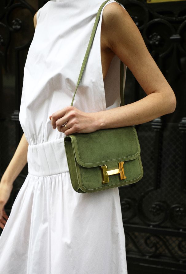 Hermès RARE '70s Veau Doblis Constance 23 - 2