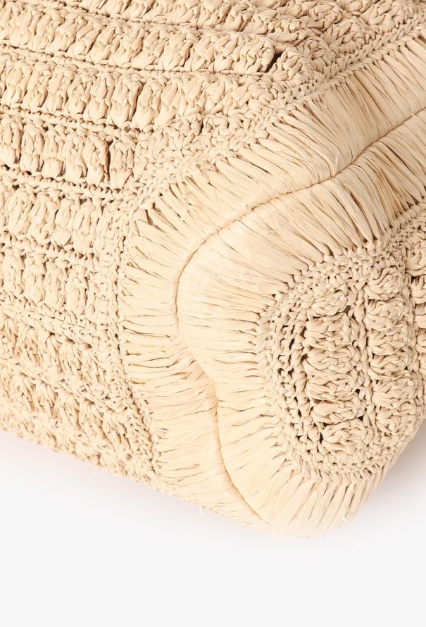 Valentino Beige Raffia Tote Bag - 7 Valentino Beige Raffia Tote Bag - 7
