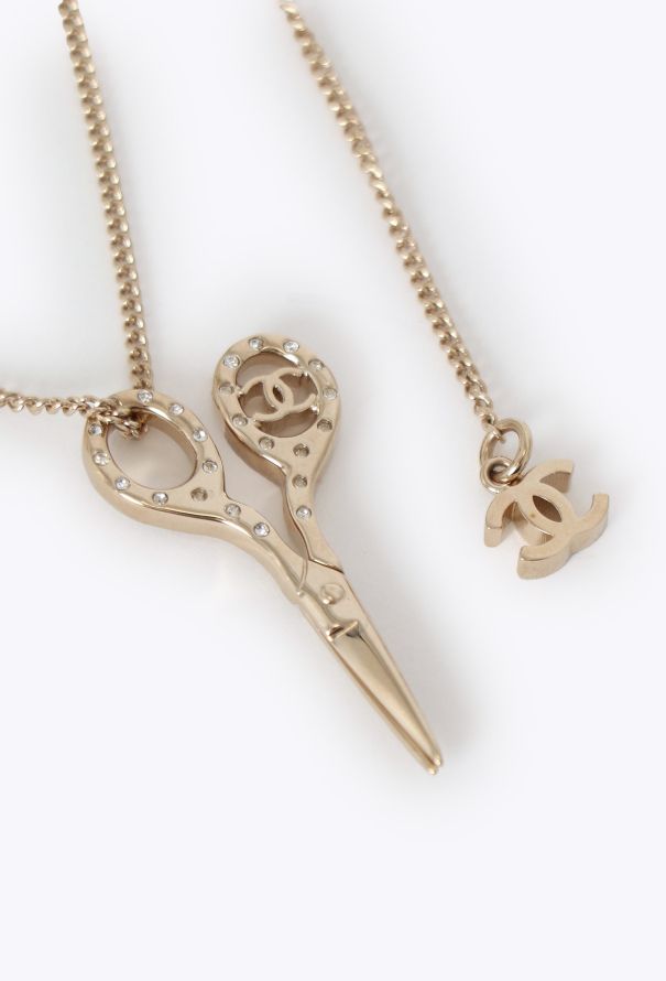 Chanel 2022 Embellished Scissor Necklace - 4 Chanel 2022 Embellished Scissor Necklace - 4