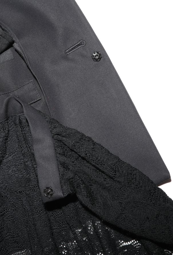 Yohji Yamamoto '90s Hybrid Crochet Blazer Dress - 7