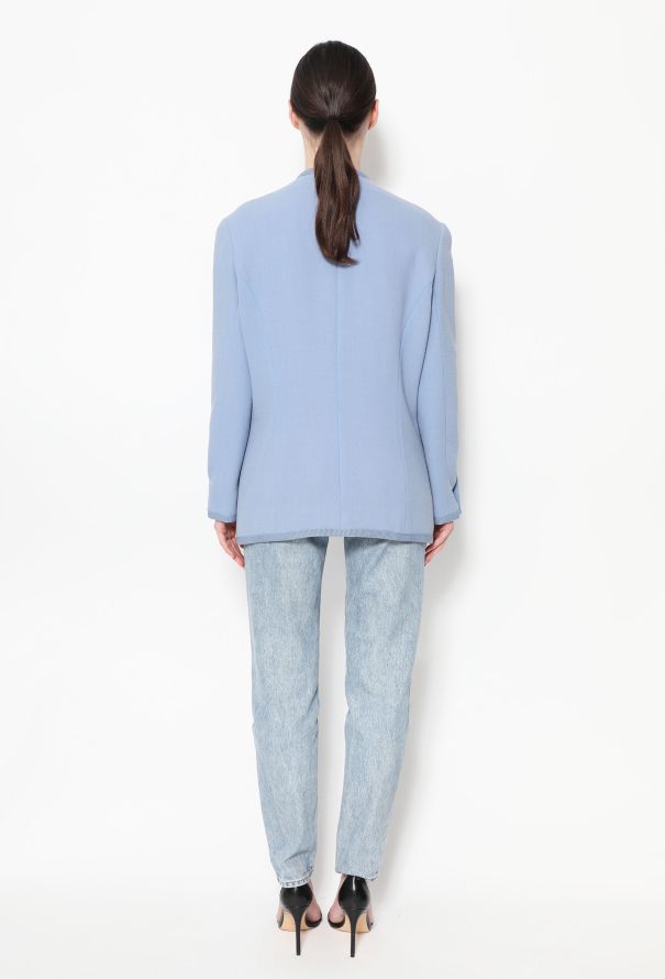 Chanel '90s Braided Trim Pocketed Jacket - 5 Chanel '90s Braided Trim Pocketed Jacket - 5