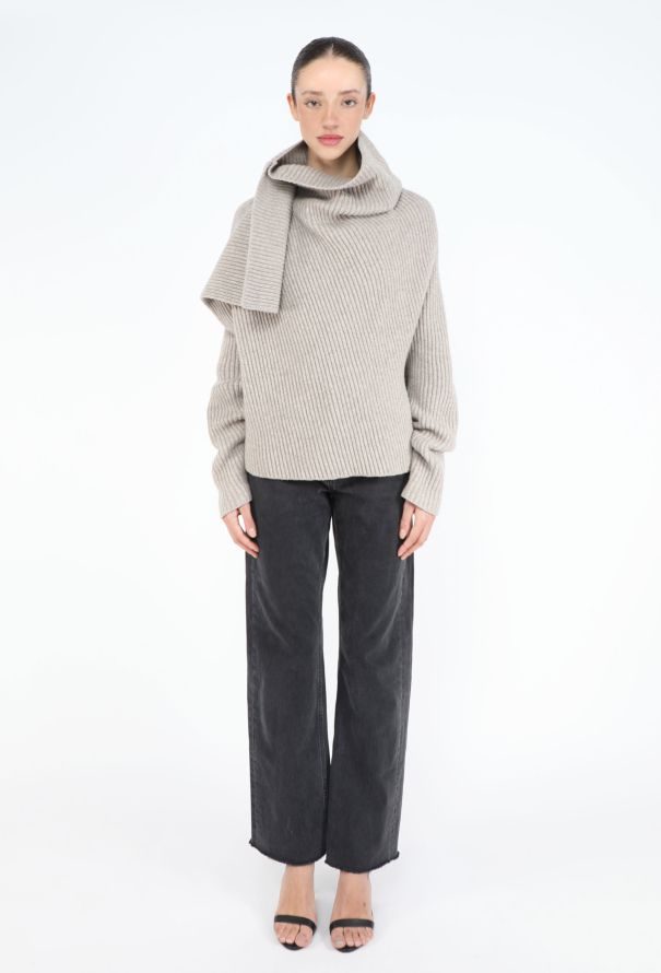 Céline Pre-Fall 2014 Draped Knit Sweater - 1