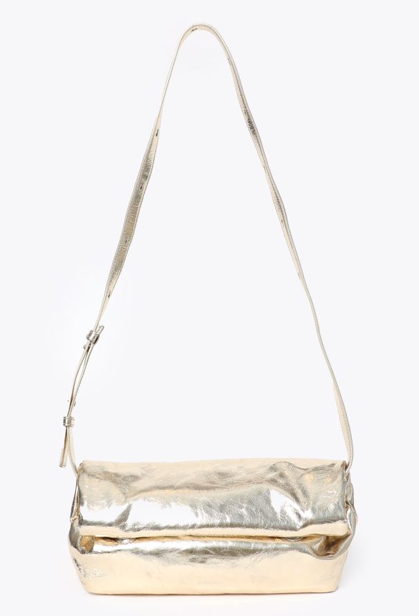 Jil Sander Metallic Small Rollup Bag - 1