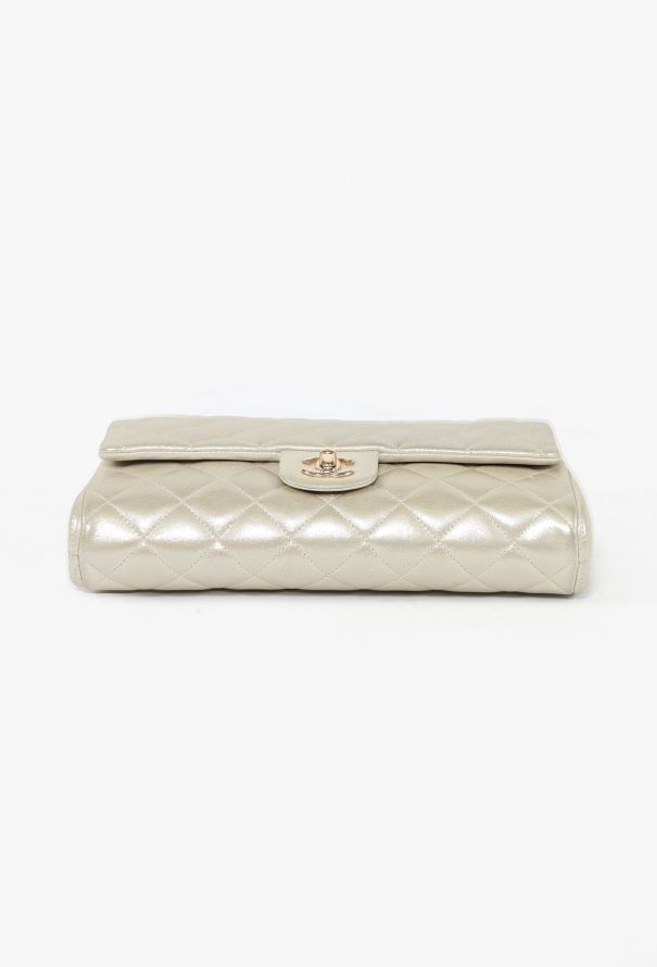 Chanel Iridescent Timeless Chain Clutch Bag - 6