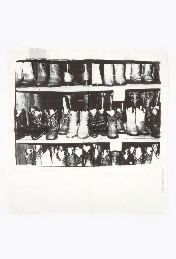 Calvin Klein 2018 Andy Warhol Cowboy Scarf - 1