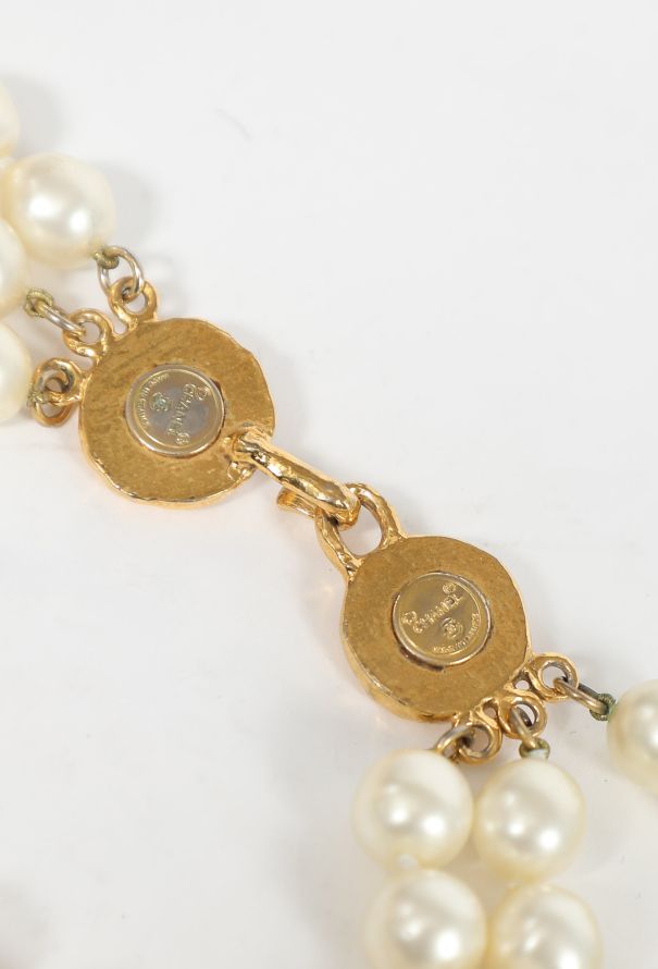 Chanel '90s Pearl Choker Necklace - 5