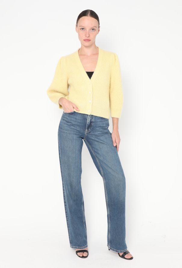 Céline S/S 2021 Cropped Mohair Cardigan - 5 Céline S/S 2021 Cropped Mohair Cardigan - 5