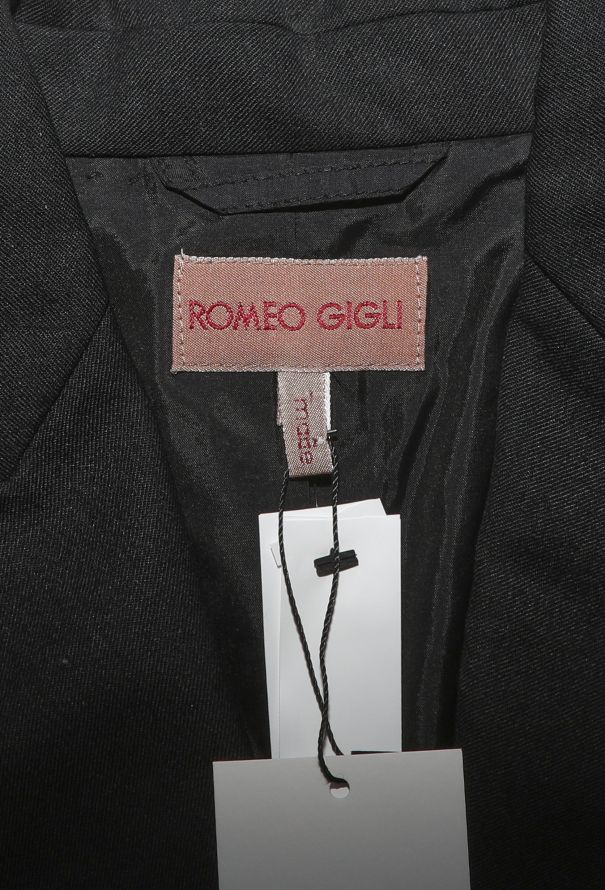 Romeo Gigli Fall 1995 Micro Pleated Peplum Blazer - 7