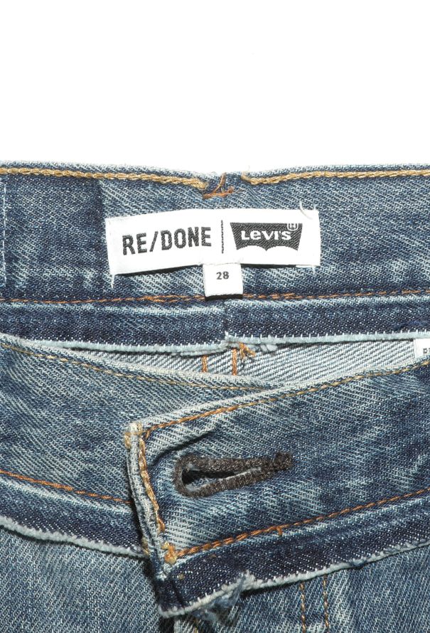 Levi's x Re/Done Distressed Cropped Jeans - 5 Levi's x Re/Done Distressed Cropped Jeans - 5
