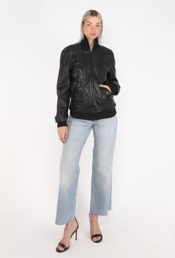 Maison Margiela Leather Bomber Jacket, 2008 - 5