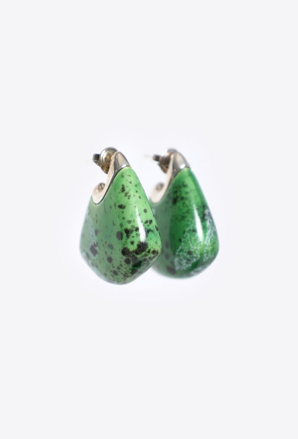 Bottega Veneta S/S 2024 Fin Volcanic Earrings - 3