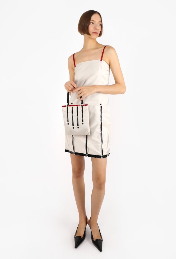 Prada Appliqué Shift Dress & Tote, F/W 1998 - 1