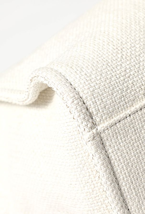 Chanel Canvas Medium Deauville Tote Bag - 7 Chanel Canvas Medium Deauville Tote Bag - 7