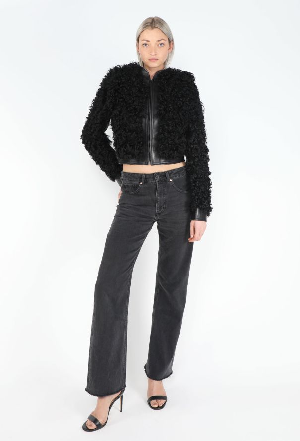 Balenciaga Pre-Fall 2008 Mongolian Shearling Jacket - 1