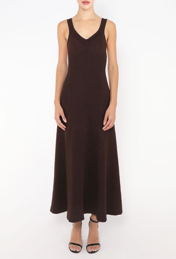 Jil Sander S/S 2023 Ribbed Maxi Dress - 3 Jil Sander S/S 2023 Ribbed Maxi Dress - 3