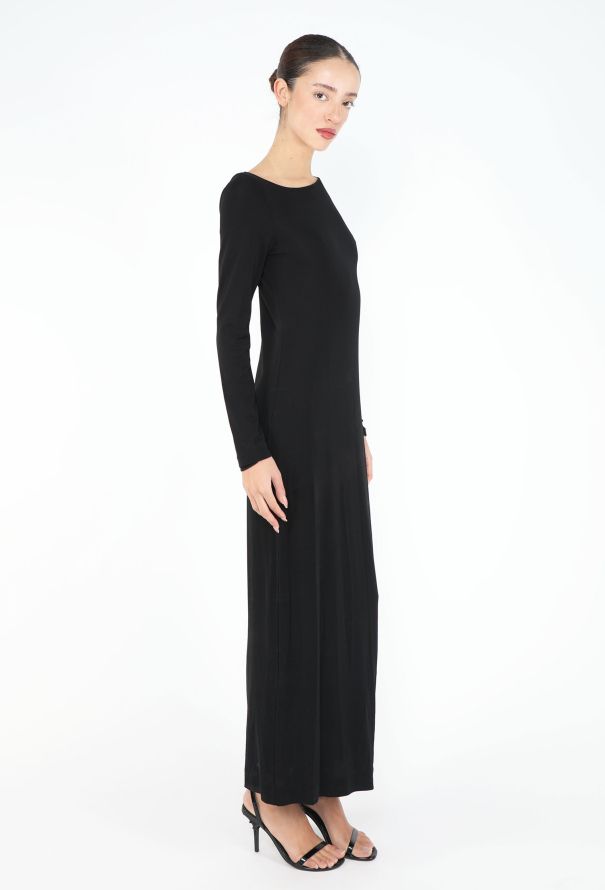 Gucci 1998 Asymmetrical Jersey Sheath Gown - 4