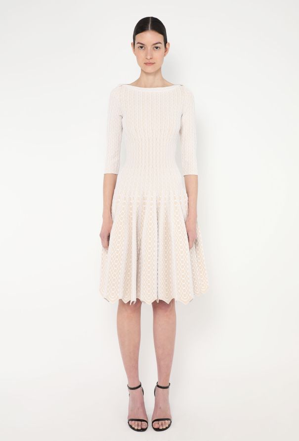 Alaïa S/S 2012 Embroidered Skater Dress - 3