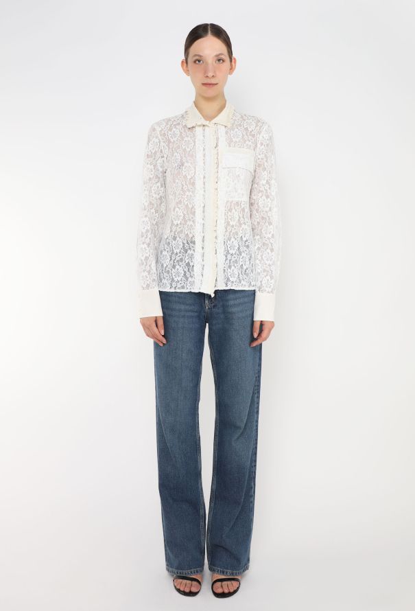 Chloé Pre-Fall 2018 Lace Blouse - 4 Chloé Pre-Fall 2018 Lace Blouse - 4