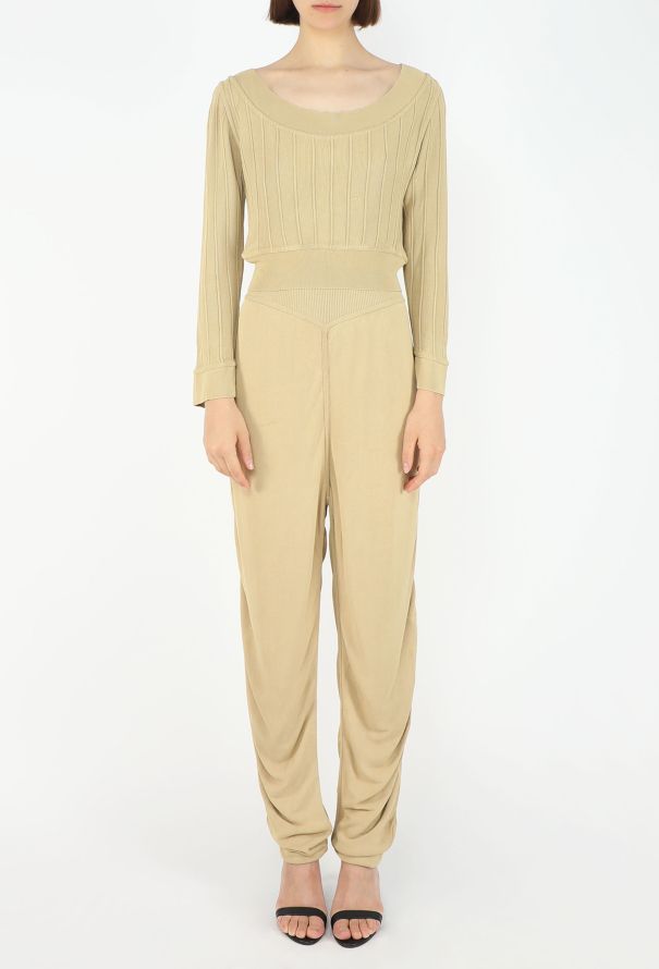 Alaïa 1987 Ribbed Jersey Ensemble - 4