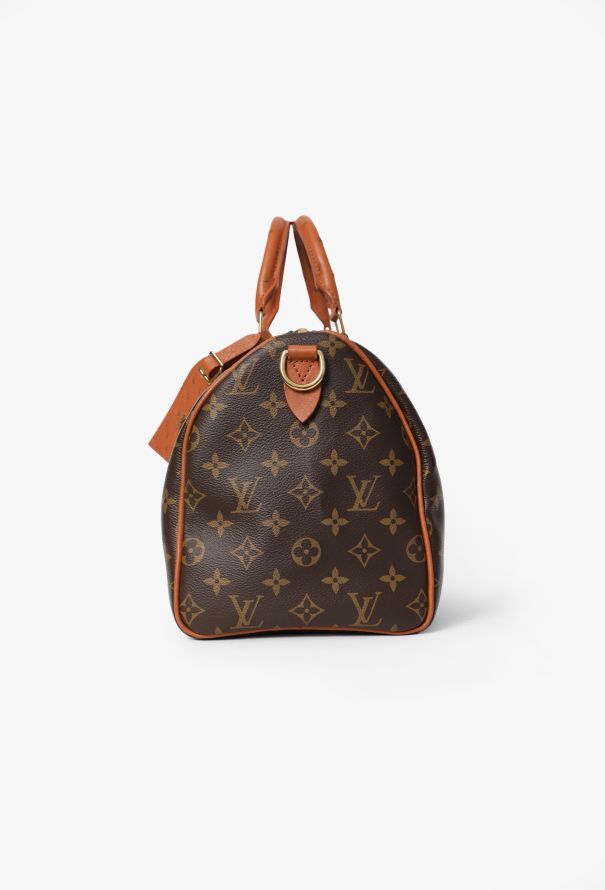 Louis Vuitton Monogram Boho Speedy Soft 30 Ostrich, S/S 2025 - 8