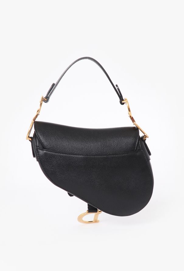 Dior Black Mini Saddle Bag - 3 Dior Black Mini Saddle Bag - 3