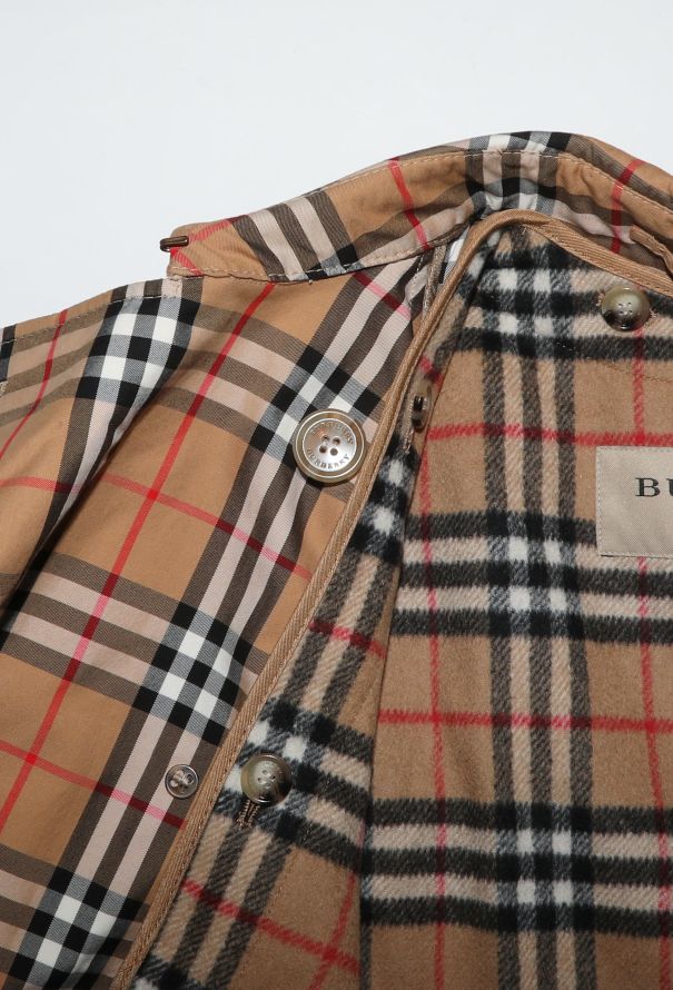 Burberry Classic Checkered Trench Coat - 7