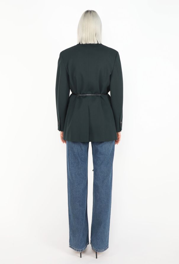 Bottega Veneta Pre-Fall 2022 Tailored Belted Blazer - 7