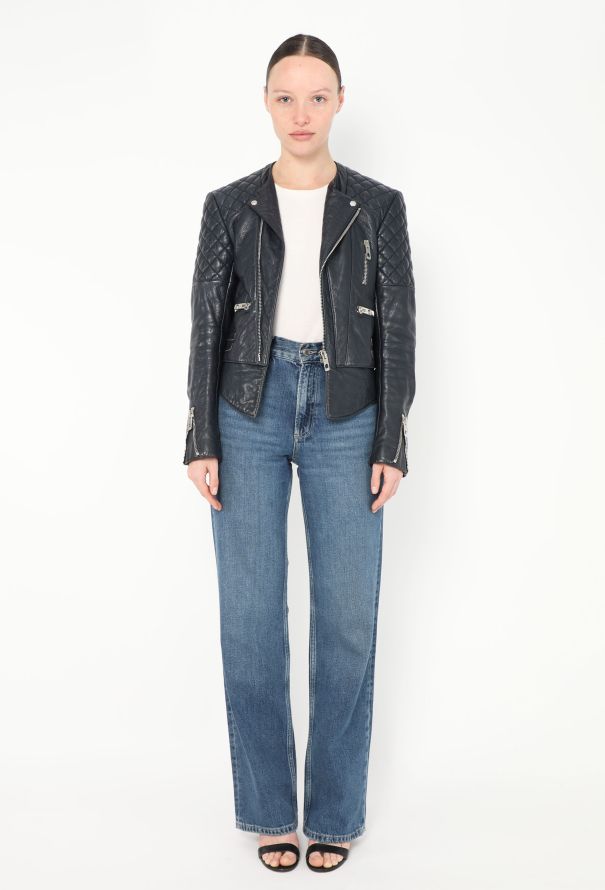 Balenciaga S/S 2011 Quilted Biker Jacket - 4 Balenciaga S/S 2011 Quilted Biker Jacket - 4