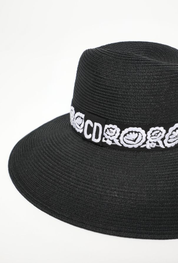 Dior Resort 2019 Embroidered Straw Hat - 5 Dior Resort 2019 Embroidered Straw Hat - 5