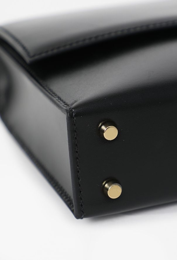 Hermès Mini Black Box Verrou Chain Bag - 8