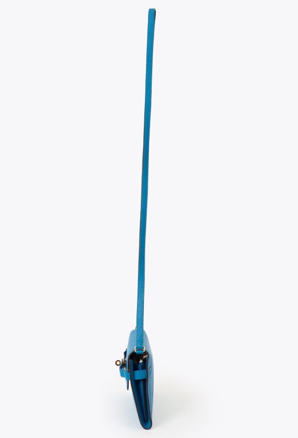 Hermès 2021 Bleu Frida Mysore Kelly To Go - 4 Hermès 2021 Bleu Frida Mysore Kelly To Go - 4