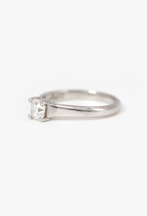 Tiffany & Co Lucida Platinum & Diamond Solitaire Ring - 3 Tiffany & Co Lucida Platinum & Diamond Solitaire Ring - 3