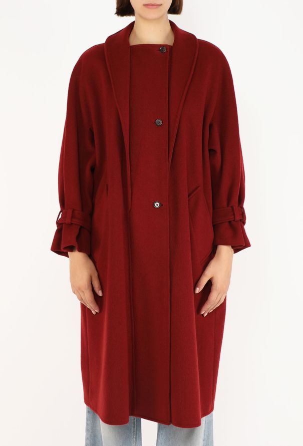 Anne-Marie Beretta Felted Shawl Coat, 1980s - 3