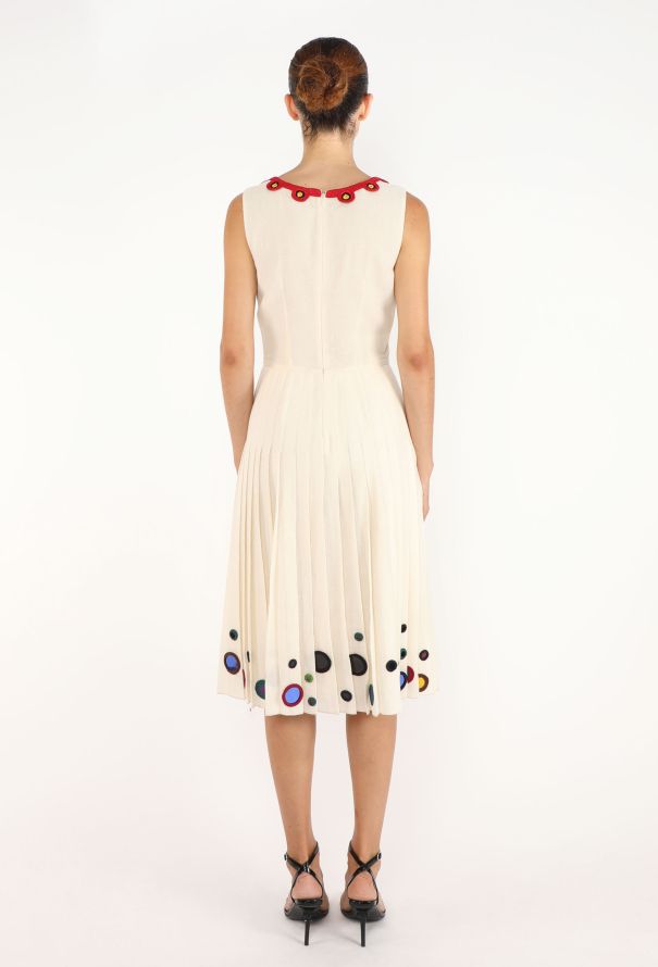 Prada Embellished Pleated Dress, S/S 2005 - 7