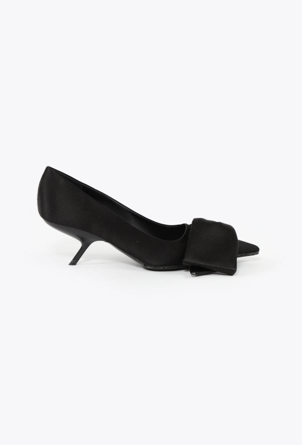 Salvatore Ferragamo 2023 Erica Satin Pumps - 1